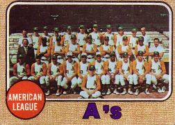 1968 Topps Baseball Cards      554     Oakland Athletics TC
